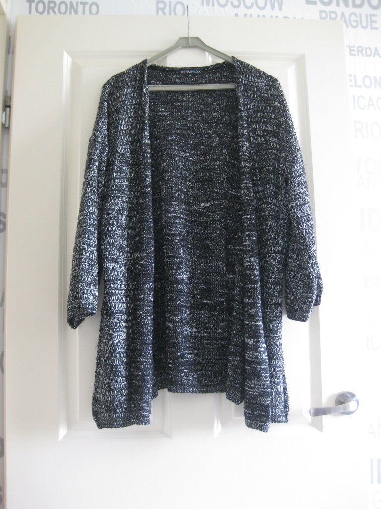 Even&Odd vest, maat M, nette staat, met splitjes, Maat 38/40 (M), Verzenden, Zwart, Zo goed als nieuw