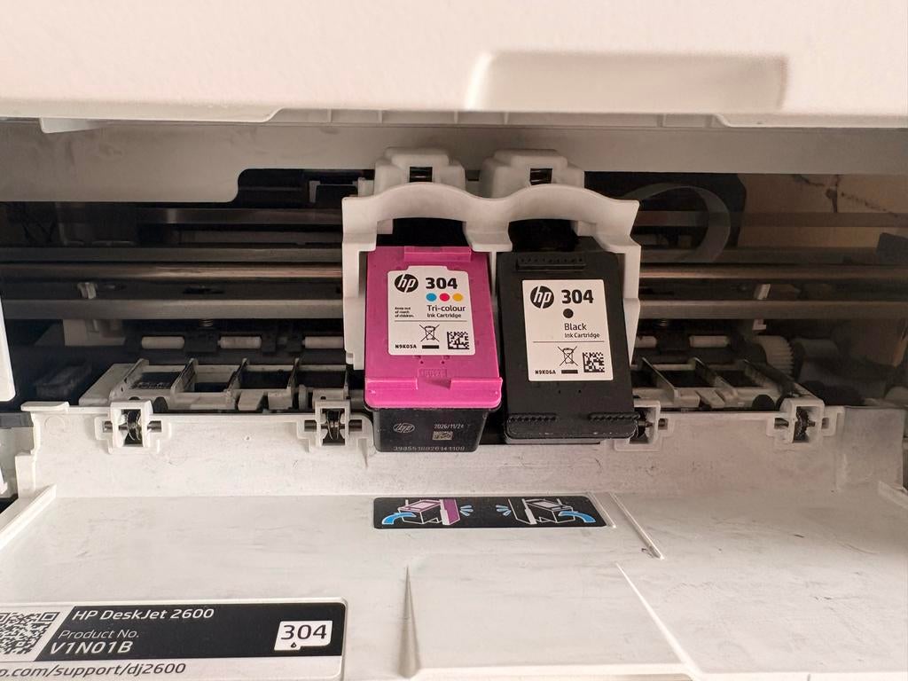 HP DeskJet 2620 All-in-One Printer - Draadloos printen, Gebruikt, All-in-one, Kleur printen, Ophalen of Verzenden