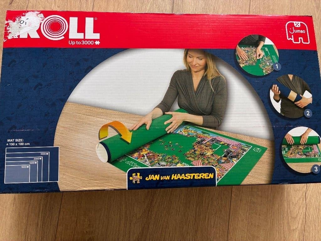 Jumbo Jan van Haasteren puzzel rol mat tot 3000 stukjes, Ophalen, Meer dan 1500 stukjes, Zo goed als nieuw, Overige typen