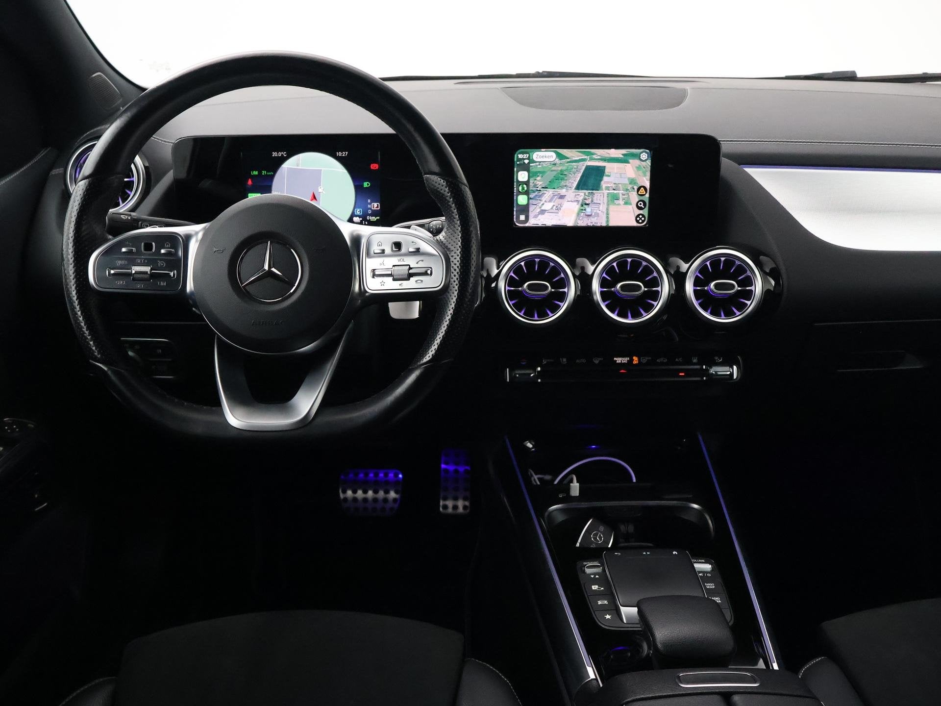 Mercedes-Benz B-klasse 250e 218 PK AMG NIGHT + SFEERVERLICHT, Stof, Gebruikt, Euro 6, 4 cilinders