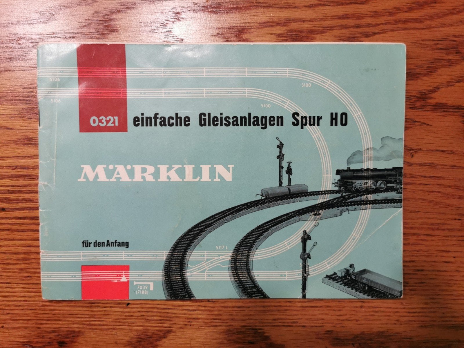 Märklin 0321 Eenvoudige Baanplannen Spoor HO, Wisselstroom, Gebruikt, Analoog, Märklin