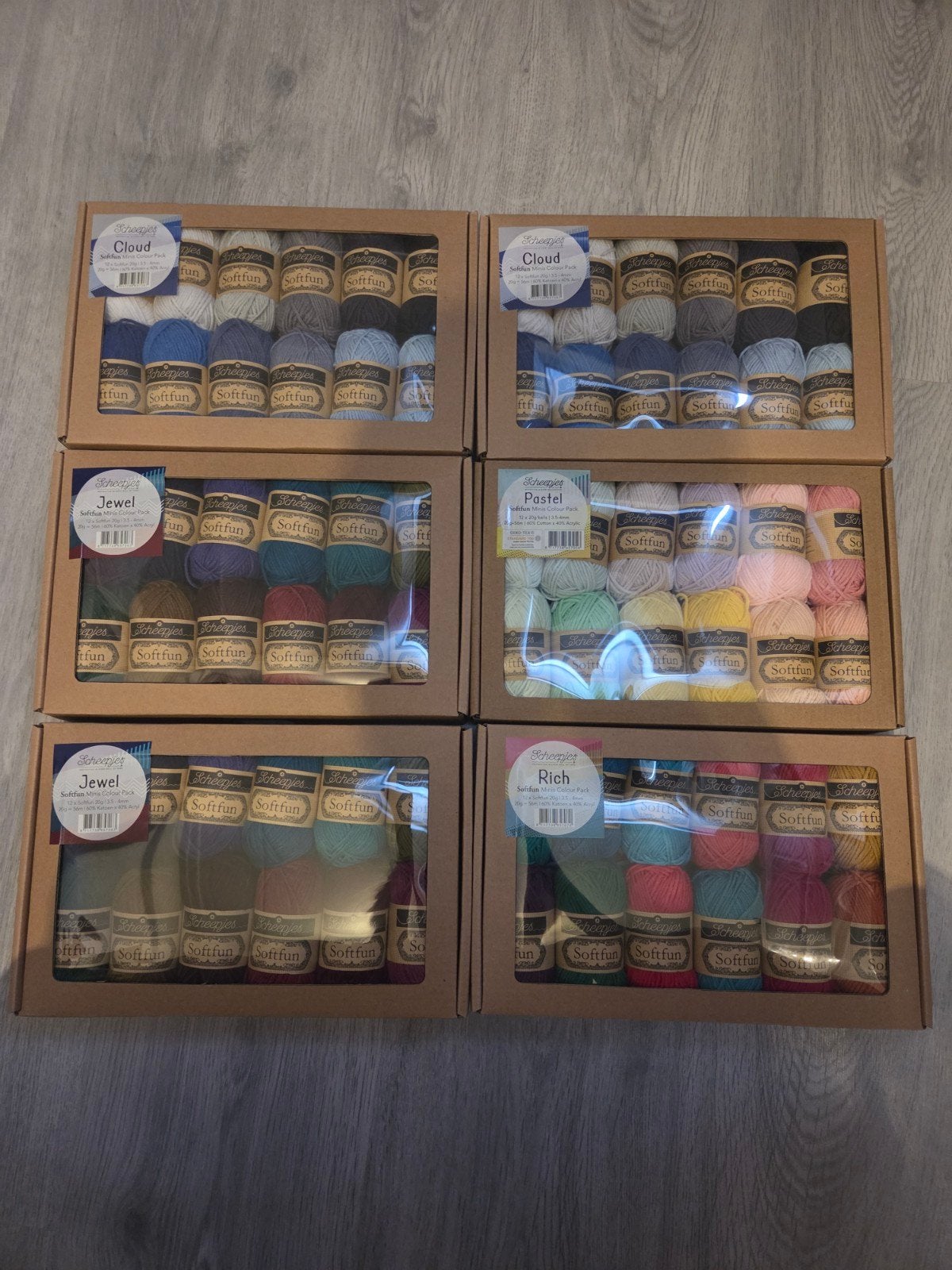 Softfun colour packs, Ophalen of Verzenden, Nieuw, Breien of Haken, Wol of Garen