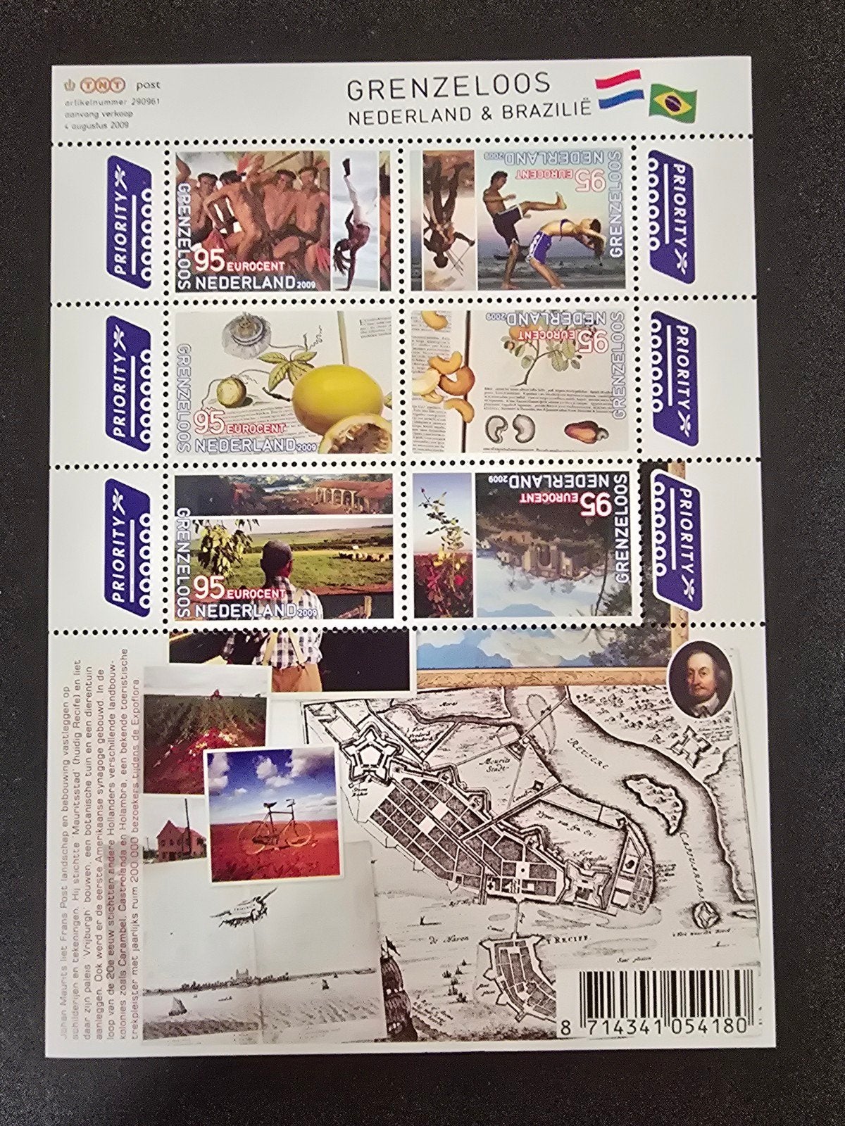 Postzegels Grenzeloos Nederland 2009 - NVPH V2658b-2663b, Ophalen of Verzenden, Na 1940, Postfris
