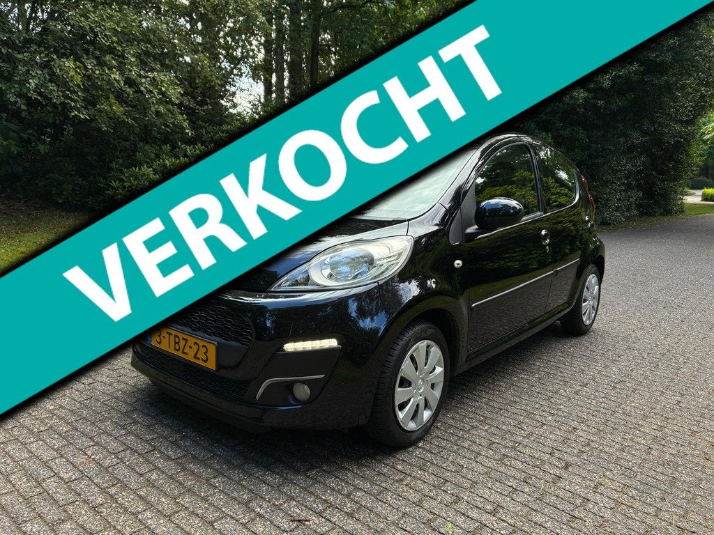Peugeot 107 1.0 Active 5 deurs / Led / Airco / Navi / 86934, Voorwielaandrijving, Euro 5, Stof, Gebruikt