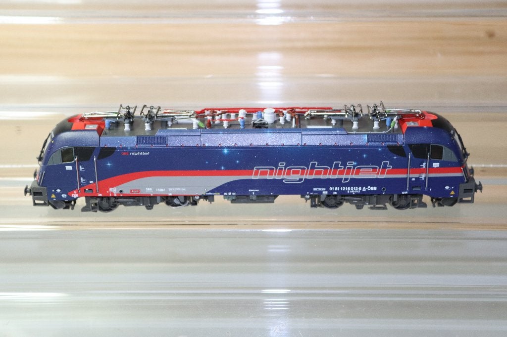 Roco 70523 1216 012-5 „Nightjet“ van de ÖBB DIGITAAL/SOUND, Nieuw, Ophalen of Verzenden, Roco, Gelijkstroom