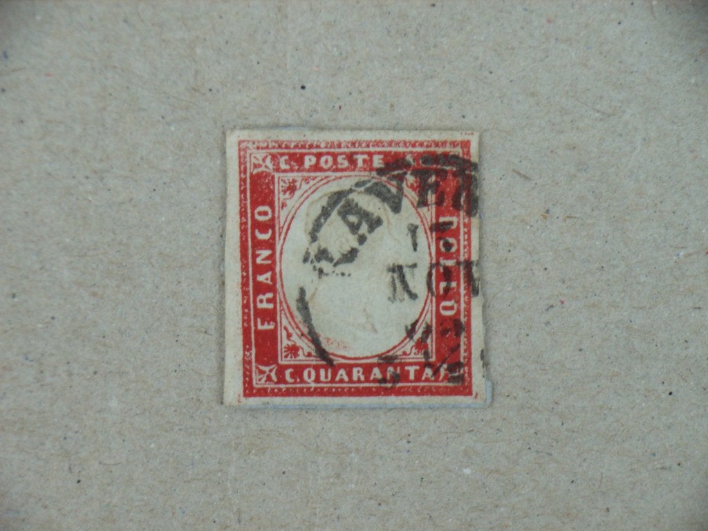 BL  Italie Sardinie 13a, Ophalen of Verzenden, Gestempeld