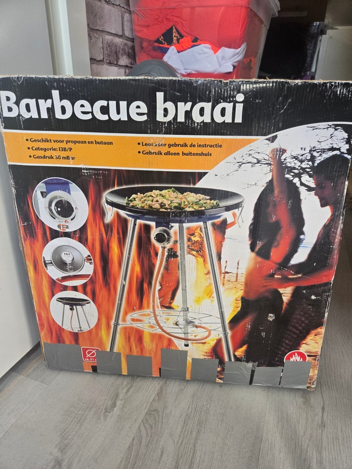 Barbecue Braai - Geschikt voor propaan en butaan, Tuin en Terras, Ophalen, Nieuw