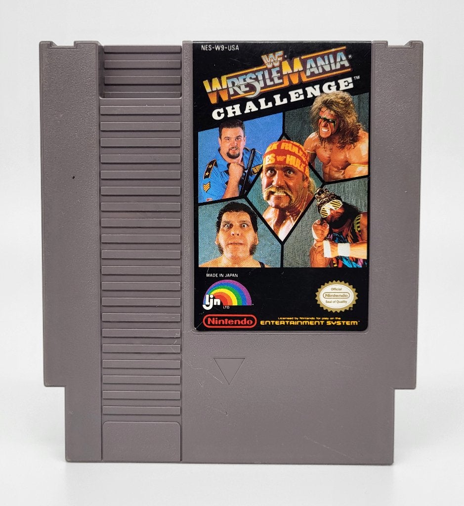WWF Wrestlemania Challenge - Nintendo NES Cartridge - USA, Gebruikt, Vechten, Verzenden, 2 spelers