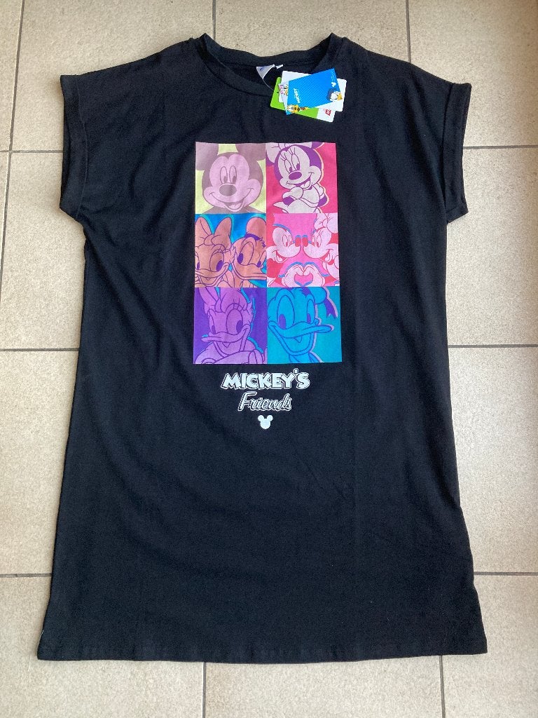 Nieuwe zwarte Disney jurk ( Mickey Mouse & friends ) maat XL, Kleding | Dames, Jurken, Nieuw, Maat 46/48 (XL) of groter, Zwart
