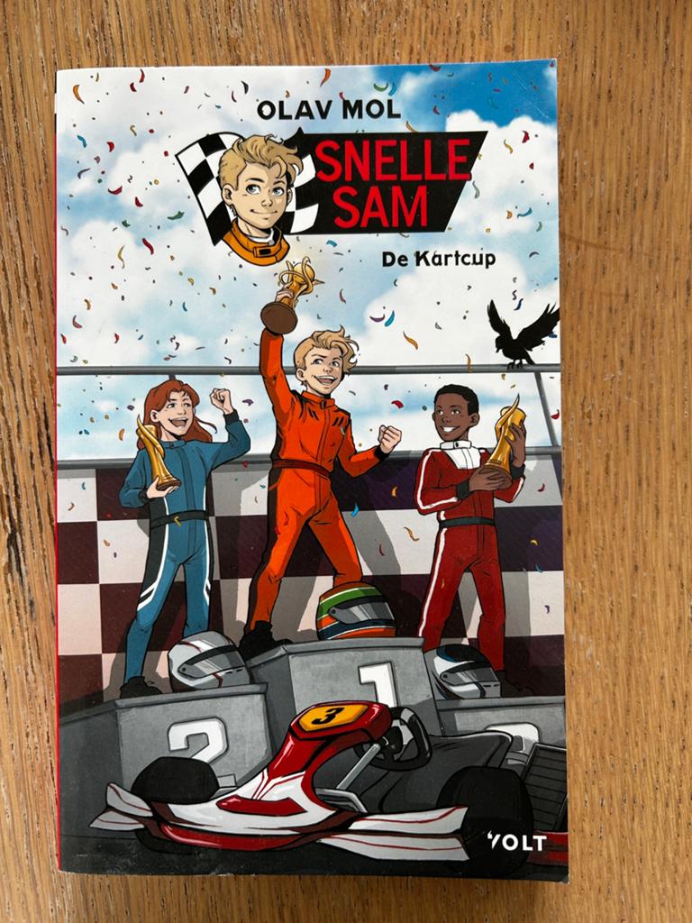 Snelle Sam de kartcup, Boeken, Ophalen, Zo goed als nieuw, Fictie