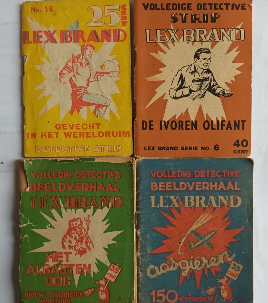 lex Brand, Boeken, Eén stripboek, Ophalen of Verzenden, Gelezen