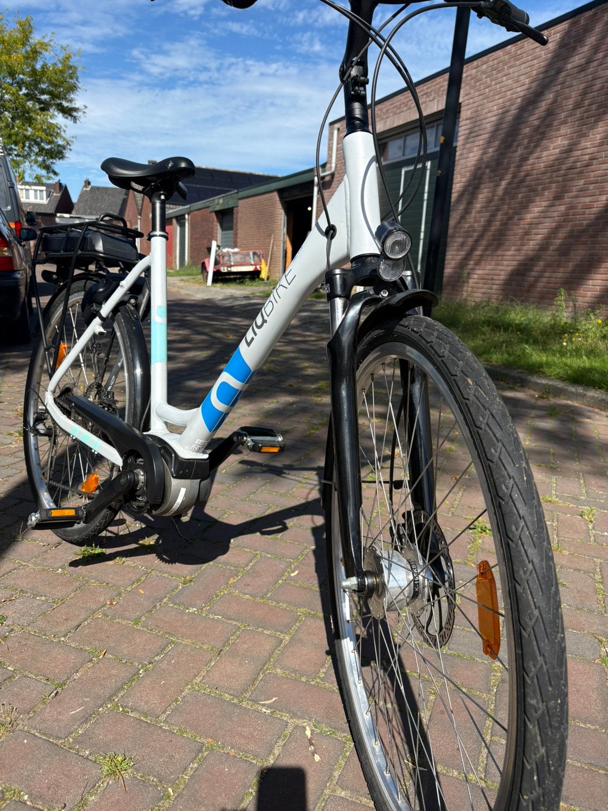 bosch motor Winora E-bike Yamaha motor en 116 km actieradius, Gebruikt, 51 tot 55 cm, 50 km per accu of meer, Ophalen