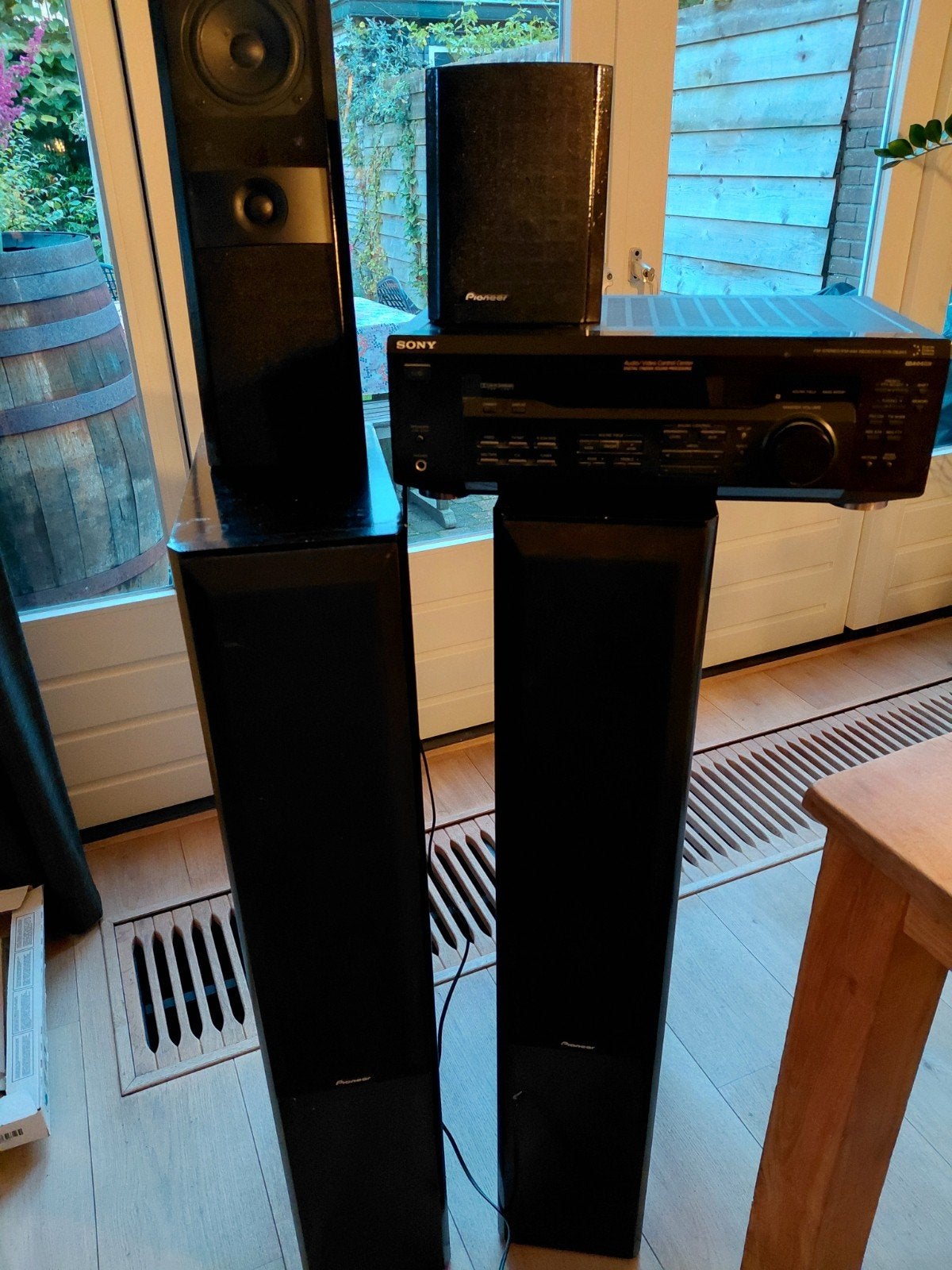 Sony STR-DE245 Receiver met Pioneer Speakers, Ophalen, Gebruikt, Losse componenten, Sony