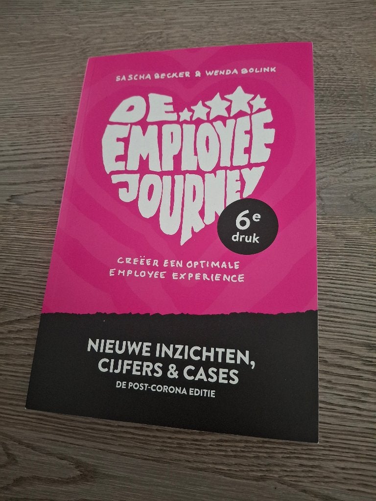 Boek de employee journey, Sascha Becker en Wenda Bolink, Ophalen of Verzenden