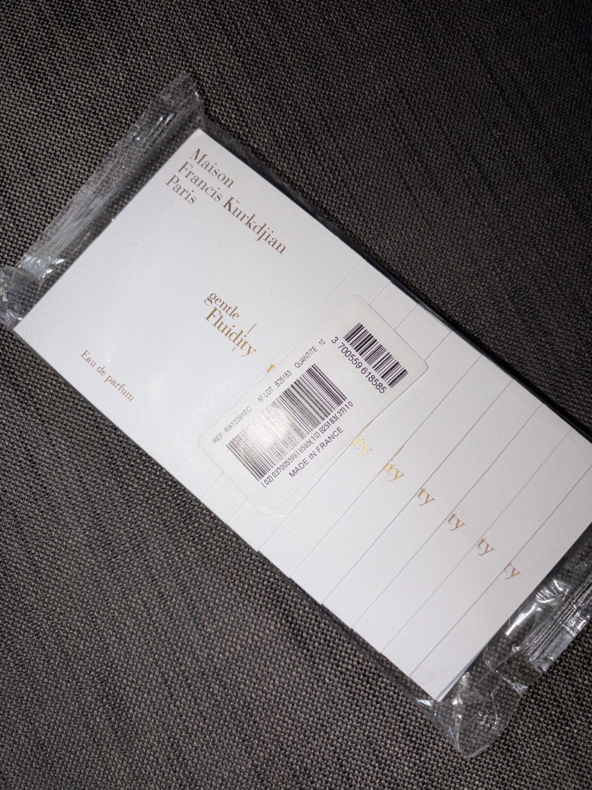 Maison Francis Kurkdjian Gentle Fluidity Gold EDP samples, Ophalen of Verzenden, Nieuw