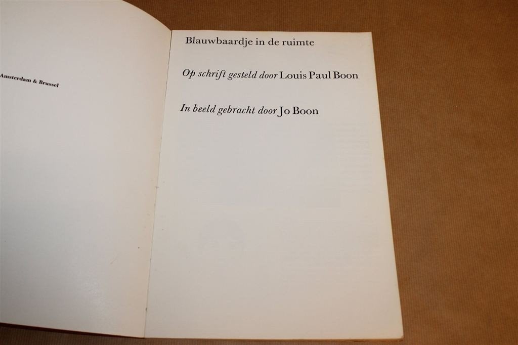 Blauwbaardje in de Ruimte — Louis Paul Boon — Erotiek, Ophalen of Verzenden, Gelezen, Fotografen