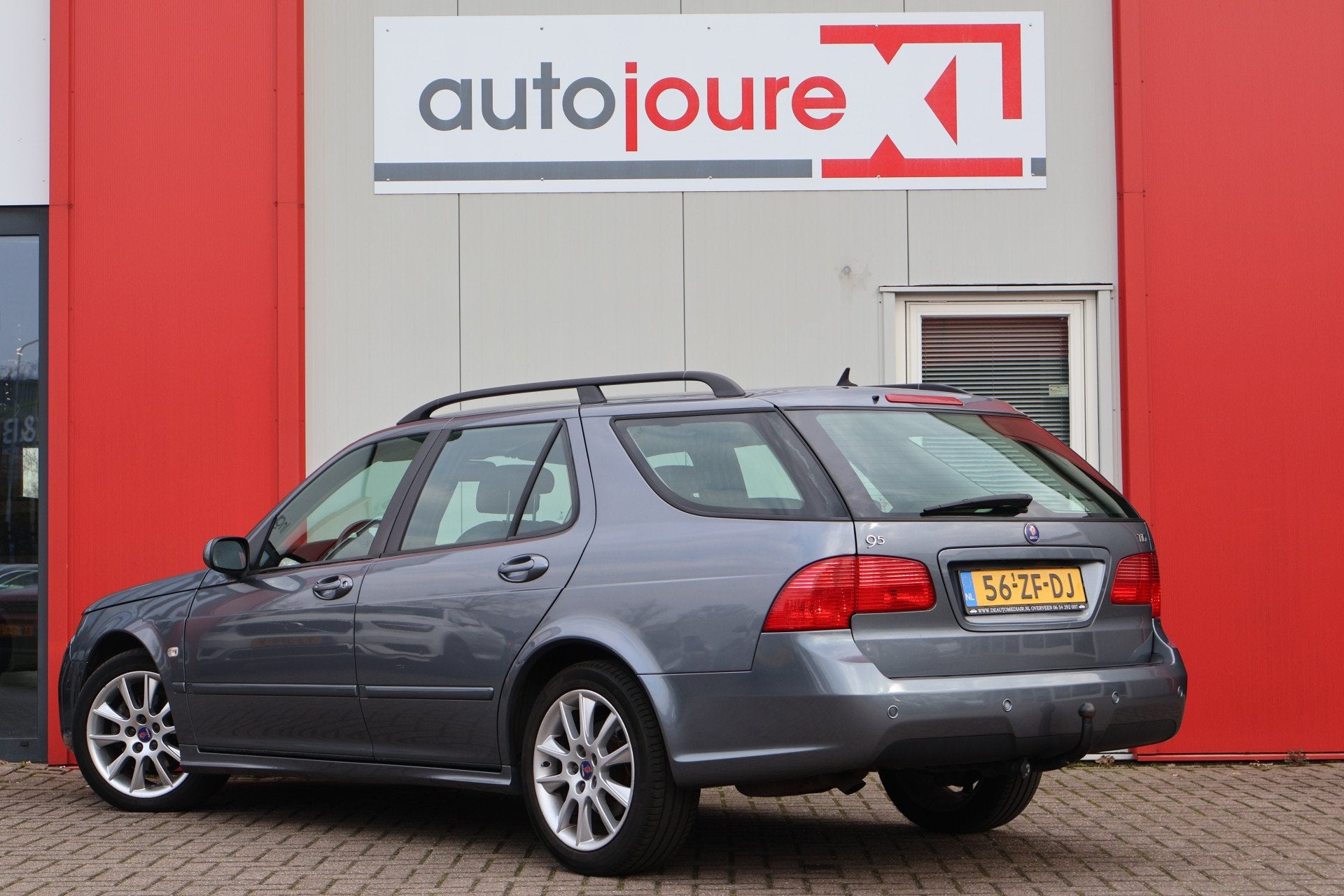 Saab 9-5 Estate 1.9 TiD Linear | Origineel NL | Automaat | C, Auto's, Zwart, 4 cilinders, 150 pk, Diesel