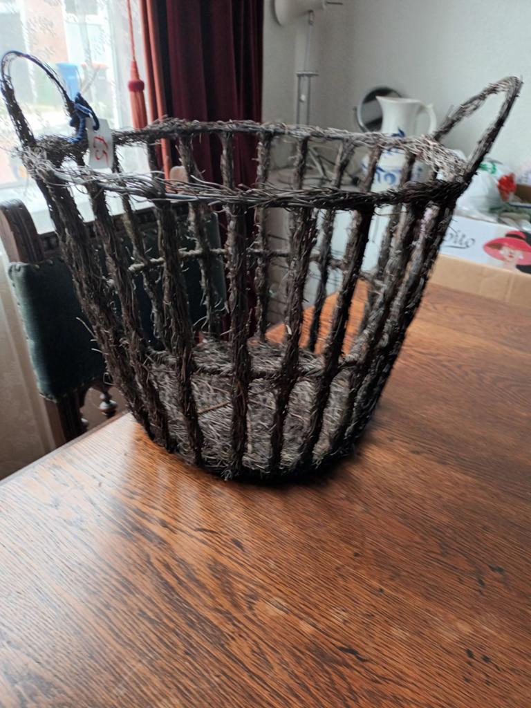 Decoratieve draadmand - Landelijke stijl, Ophalen, Rechthoekig