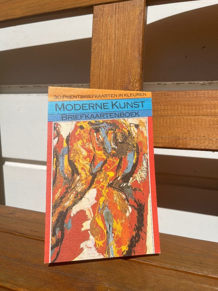 Moderne kunst briefkaartenboek Atrium - 30 prentbriefkaarten, Ophalen of Verzenden