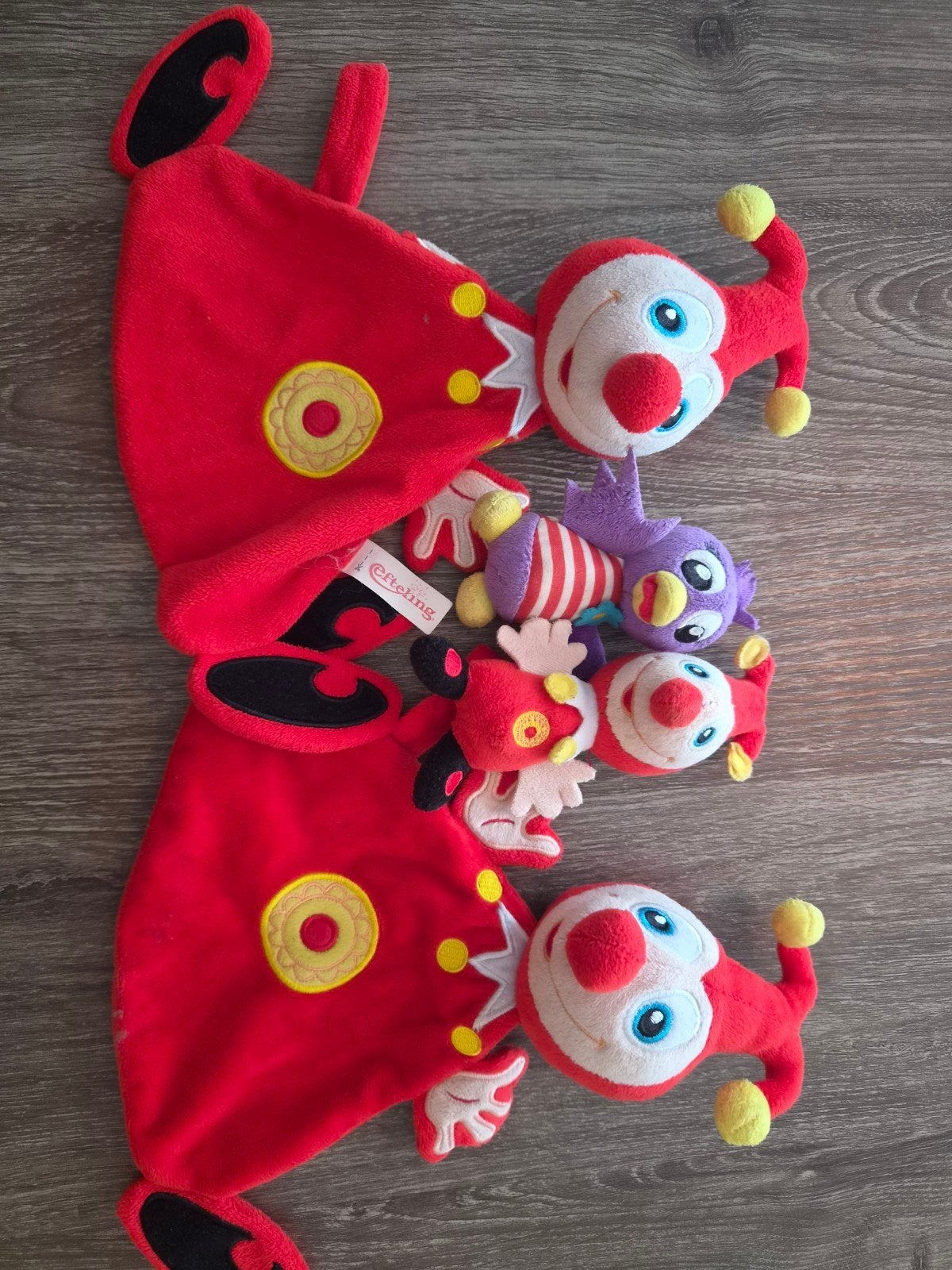 Jokie speendoekjes en 2 hangers voor sleutelhangers, Kinderen en Baby's, Ophalen, Overige karakters, Zo goed als nieuw, Middelgroot (20 tot 80 cm)