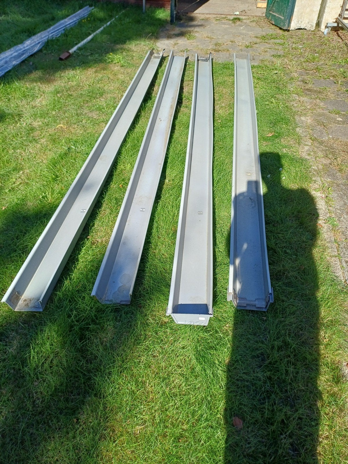 Martens Bakgoot 125 mm, 4000 mm, Ophalen, Overige typen, Zo goed als nieuw, 15 m² of meer
