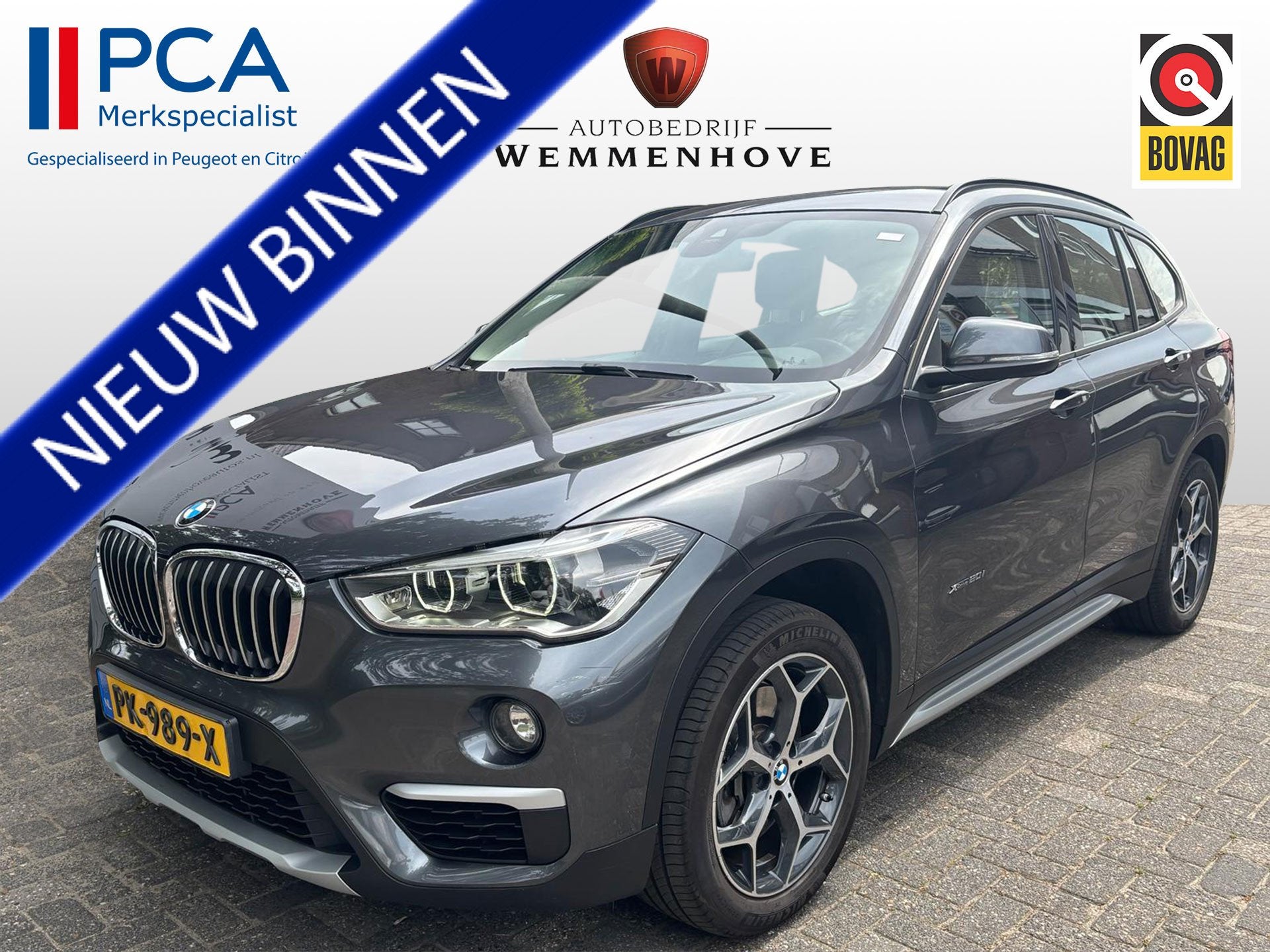 BMW X1 xDrive20i Centennial High Executive Automaat 8-Traps, Auto's, Gebruikt, Leder en Stof, Bedrijf, SUV of Terreinwagen