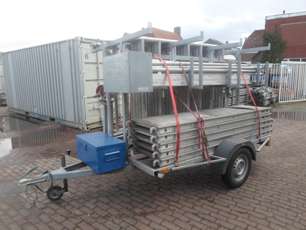 Te huur aanhanger met Rolsteiger 135x250x9,2m €50,- per week, Ophalen of Verzenden, Gebruikt