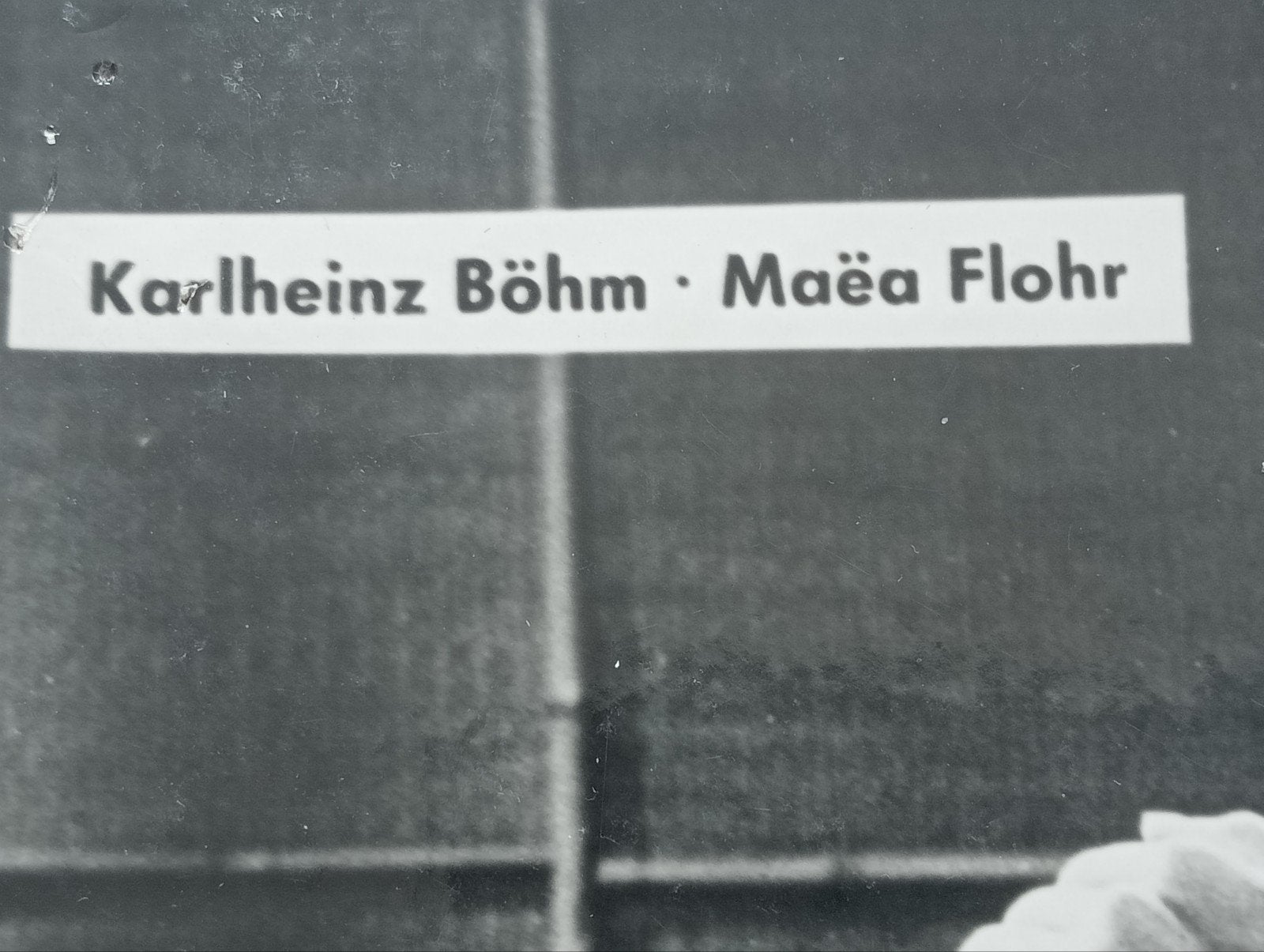 Karlheinz Böhm Maëa Flohr filmfoto Centrafilm Dordrecht, Gebruikt, ., Ophalen of Verzenden, .