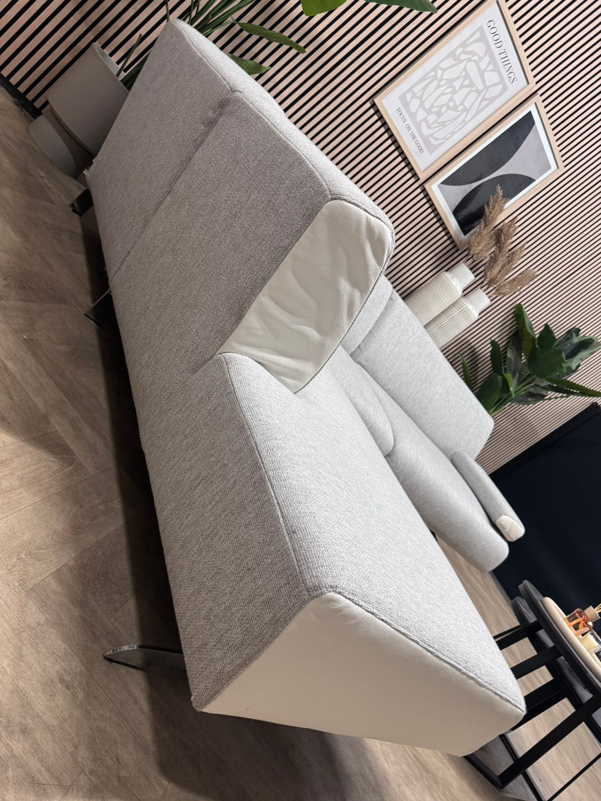 ZGAN | Montel Dedon Design Hoekbank - Grijs - 292 x 214, 250 tot 300 cm, -, -, Hoekbank