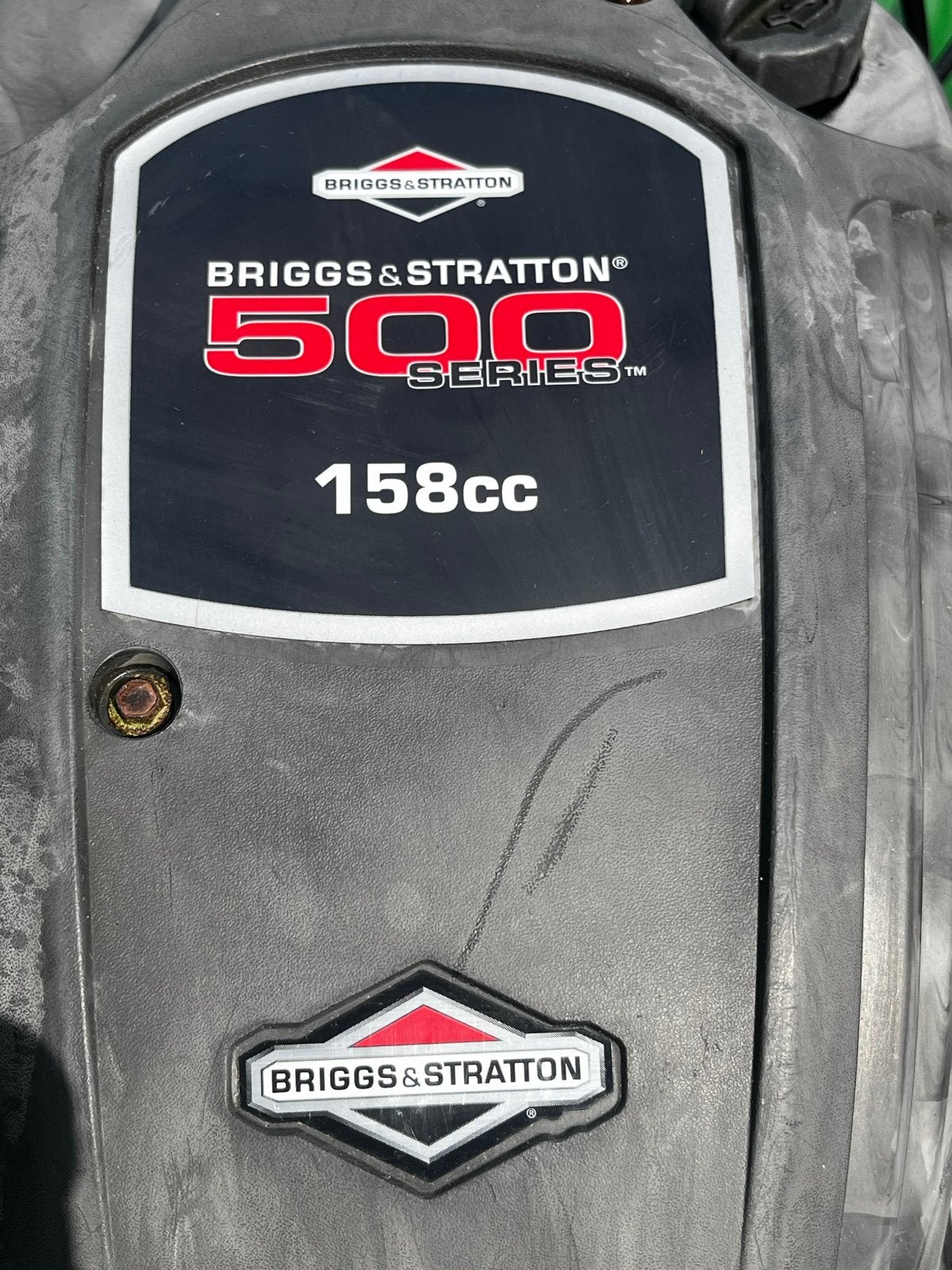 Sandrigarden Benzine Grasmaaier Briggs & Stratton 500 Series, Tuin en Terras, Ophalen, Cirkelmaaier, Gebruikt, Benzine-grasmaaier