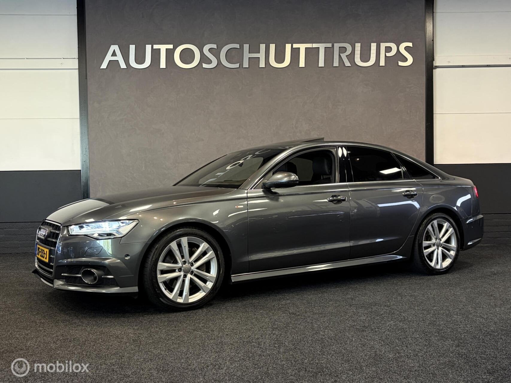 Audi A6 Limousine 3.0 TDI quattro S line Edition NIEUWSTAAT, Auto's, Automaat, Verwarmde buitenspiegels, Gebruikt, Euro 6