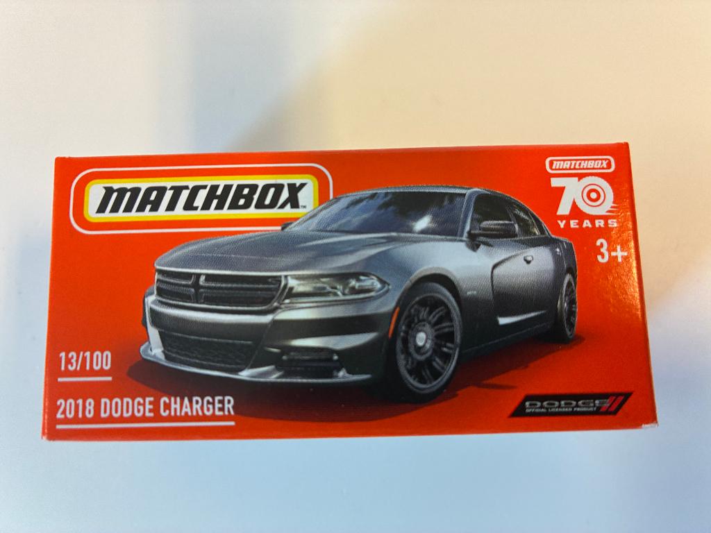 89880: Dodge Charger - 2018 - Matchbox, Nieuw, Ophalen of Verzenden, Gondel 1, 1186MJ Amstelveen, Service.nl@mattel.com