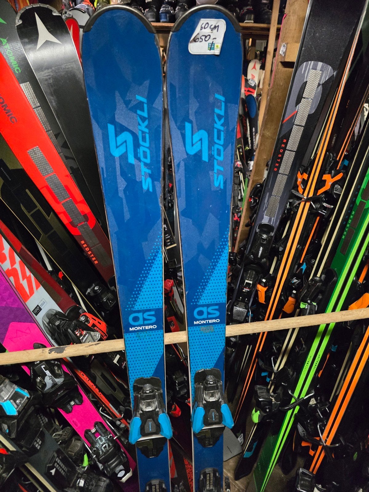 160cm STOCKLI MONTERO AS ALL MOUNTAIN SL SKI VOOR KENNER, Overige merken, 160 tot 180 cm, Stockli, Gebruikt