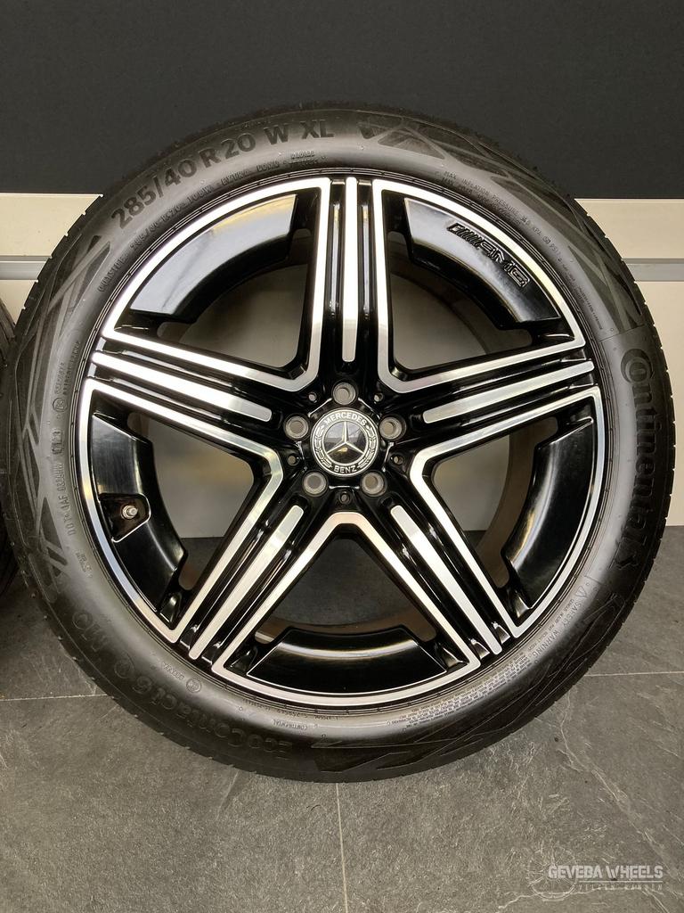 20” originele Mercedes GLC W254 AMG velgen + banden 5x112, Auto-onderdelen, Banden en Velgen, Gebruikt, 255 mm, -, -