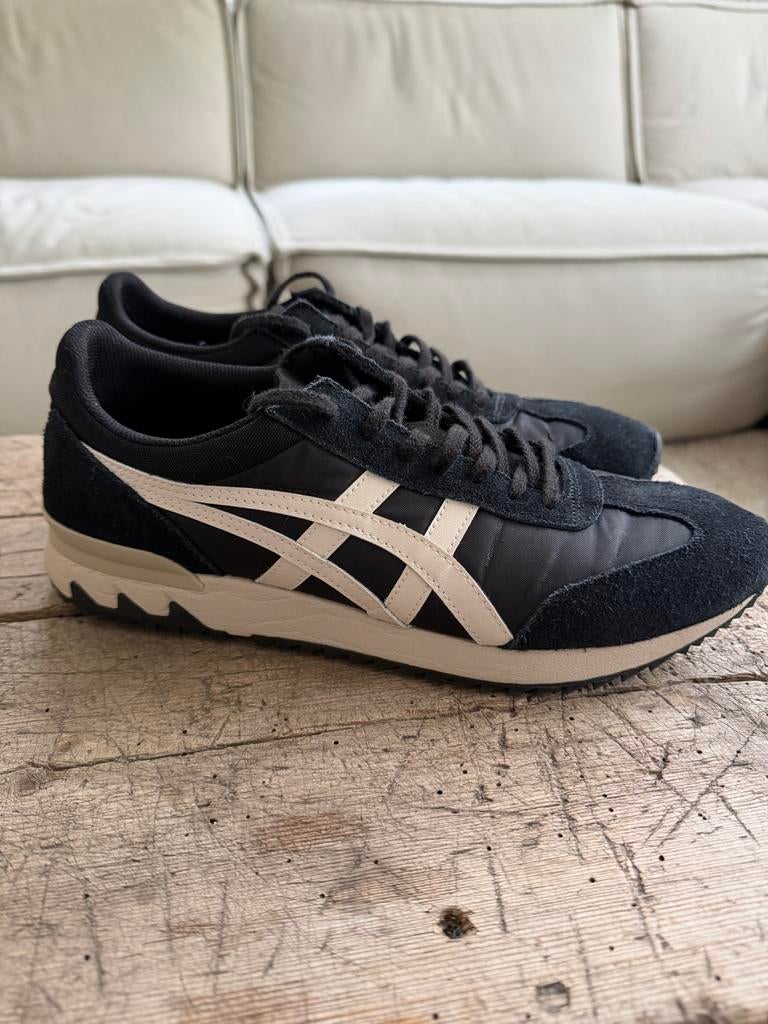 Onitsuka Tiger sneakers zwart/beige, Kleding | Heren, Schoenen, Ophalen of Verzenden, Zo goed als nieuw, Zwart