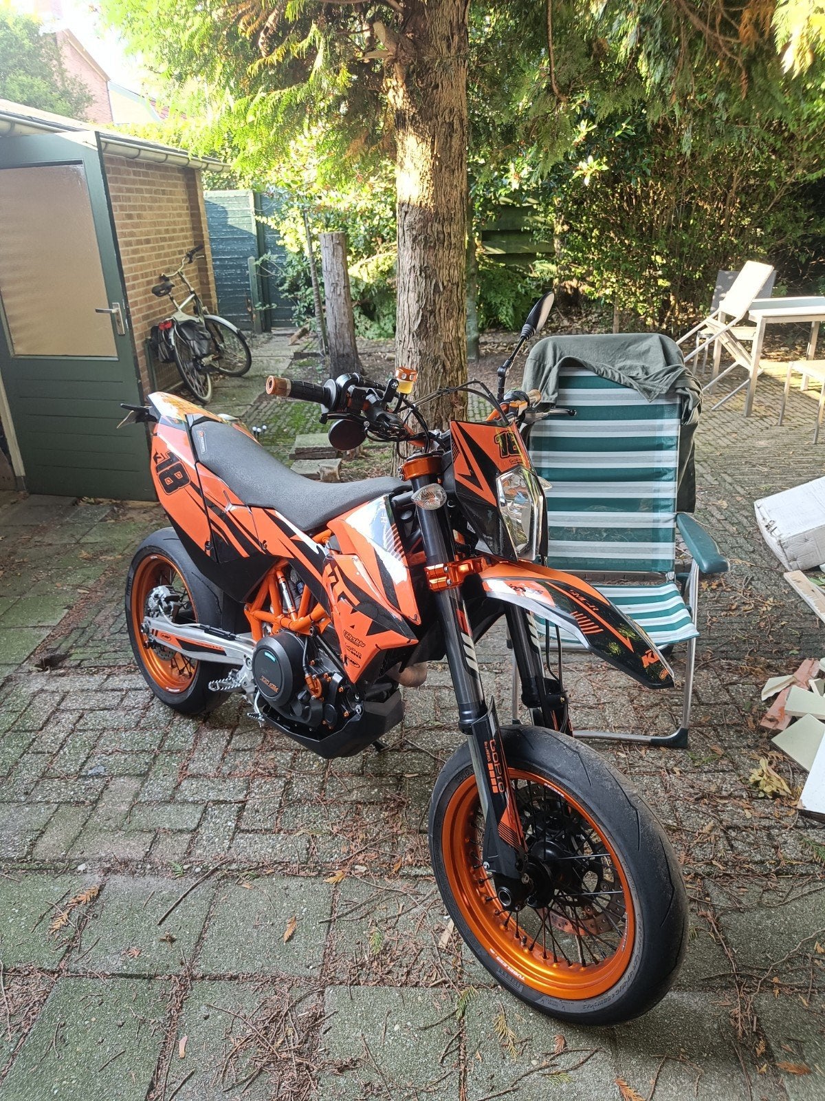 KTM 690 SMCR Supermoto - Krachtige en opvallende motor, Motoren, Sportuitlaat, Motorrijbewijs A, Gebruikt, Particulier