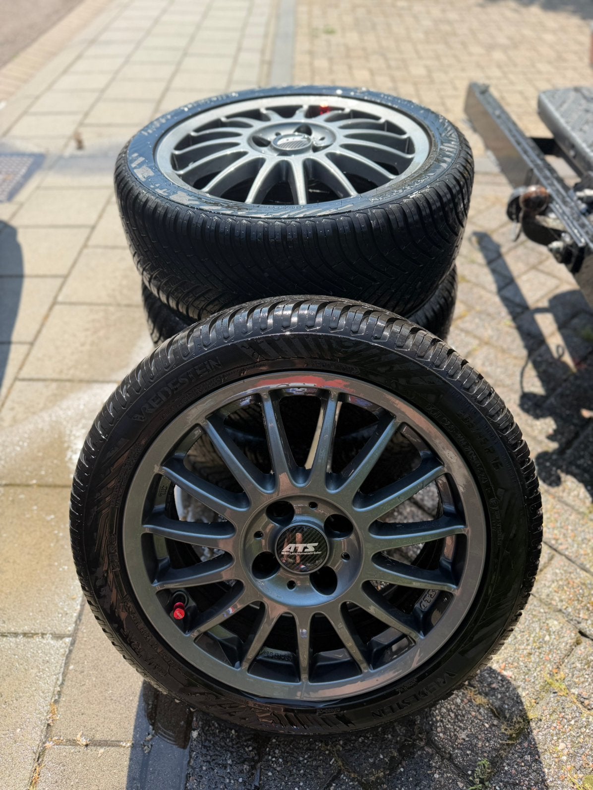 ATS lichtmetalen velgen met vredestein banden, Auto-onderdelen, Banden en Velgen, 16 inch, Banden en Velgen, Nieuw, Ophalen of Verzenden