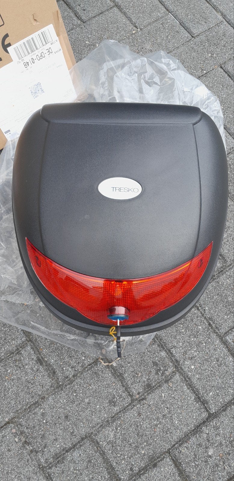 TRESKO Scooter Topkoffer - Nieuwstaat, Motoren, Ophalen of Verzenden, Nieuw