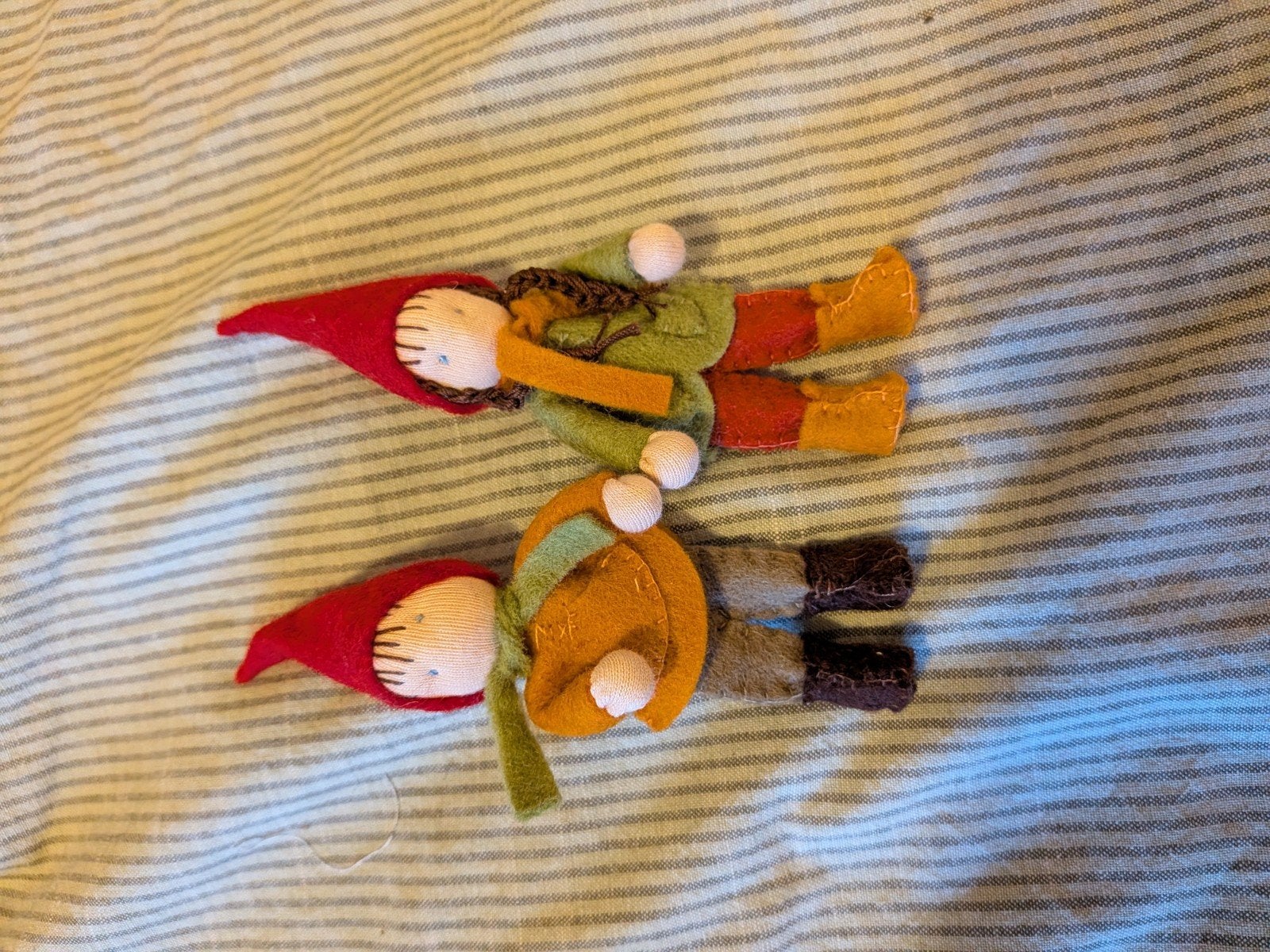 2 kaboutertjes, Ophalen of Verzenden, Nieuw, Figuurtje(s), Wolvilt