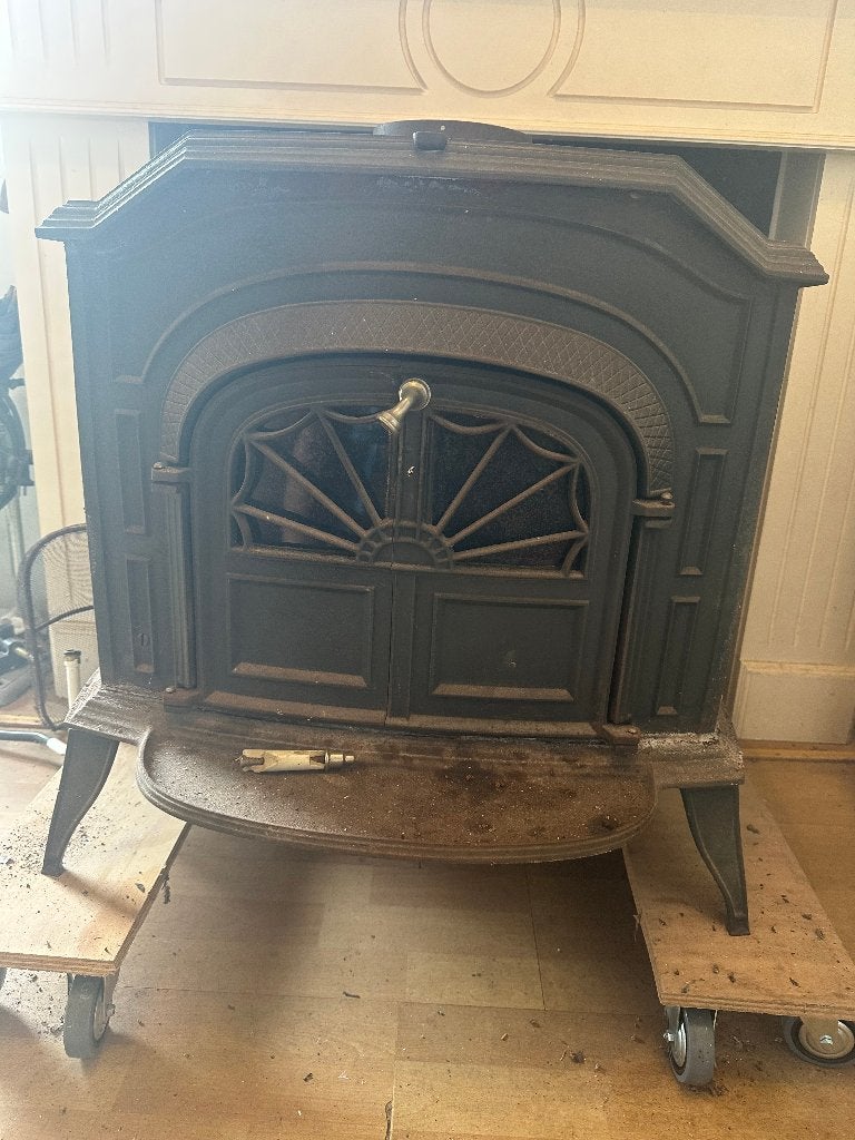 Houtkachel Vermont Castings Resolute, Huis en Inrichting, Kachels, Ophalen, Gebruikt, Hout, Houtkachel