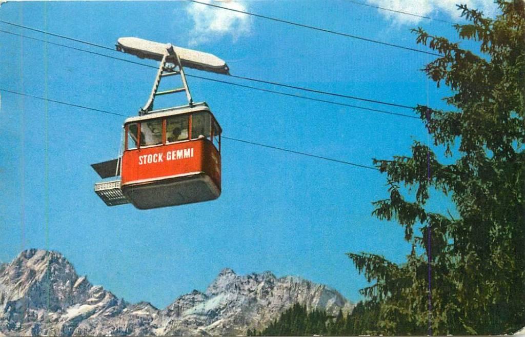 381-438-039 Stockbahn Kandersteg, Verzenden, Voor 1920, Overig Europa