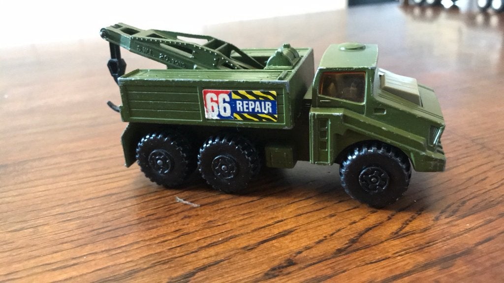 Matchbox Recovery vehicle K14 K110, Ophalen of Verzenden, Gebruikt, Auto's