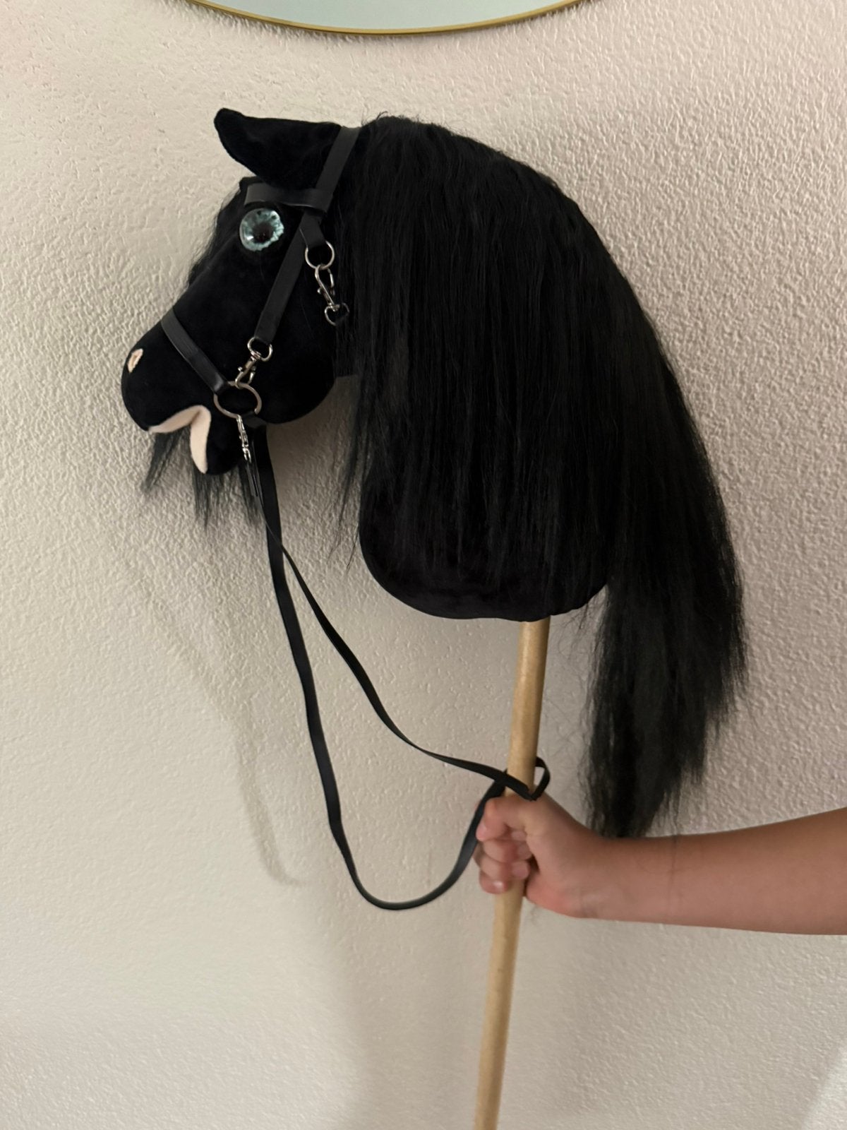 Hobbyhorse origineel met hoofdstel, Ophalen of Verzenden, Zo goed als nieuw, Jongen of Meisje