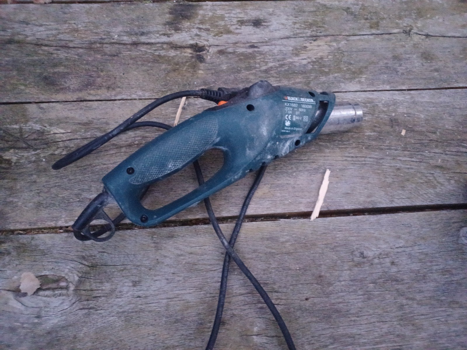 Black & Decker hetelucht fohn KX1650 1600W, Ophalen of Verzenden