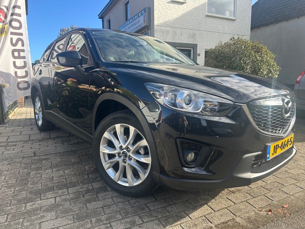 Mazda CX-5 2.0 4WD, Auto's, Euro 5, 15 km/l, Met garantie (alle), Zwart