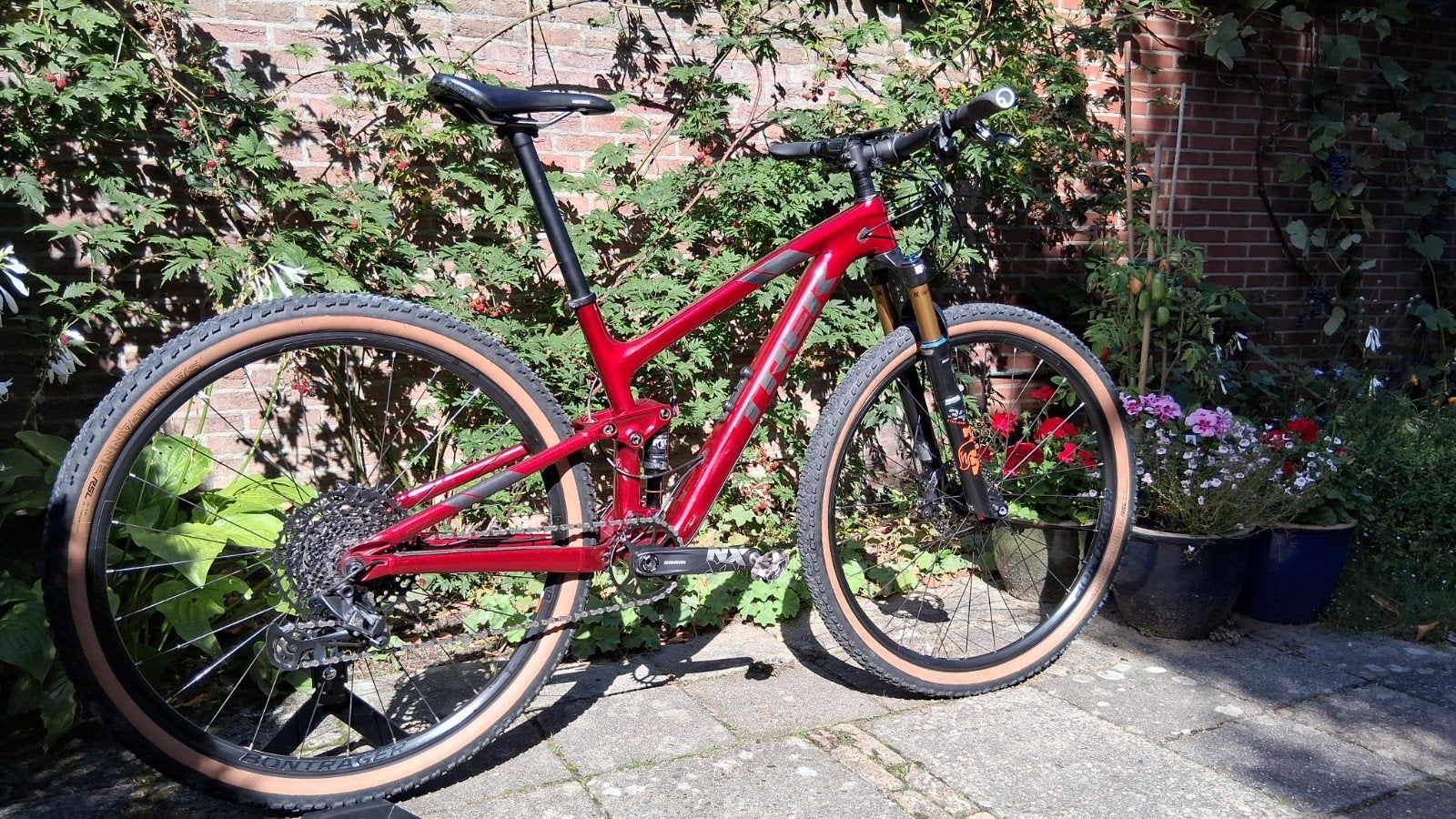 Trek Top Fuel 9.7 Carbon Mountainbike - Zo goed als nieuw, Ophalen, Zo goed als nieuw, Schijfrem, Trek
