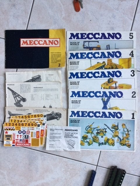 Meccano Motoren tandwielen en veel meer, Antiek en Kunst, Antiek | Speelgoed, Ophalen