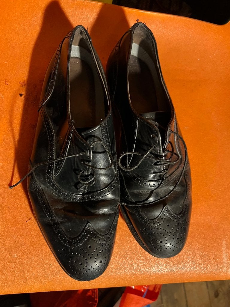 Origineel U.S.A. gemaakte schoenen maat 42 in nette staat, Ophalen of Verzenden, Zo goed als nieuw, Zwart
