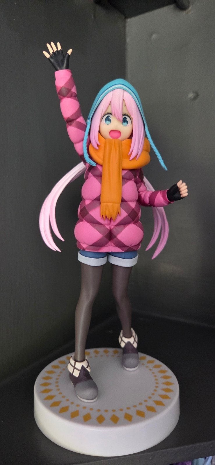 anime manga laid back camp Nadeshiko figure, Ophalen of Verzenden, Zo goed als nieuw