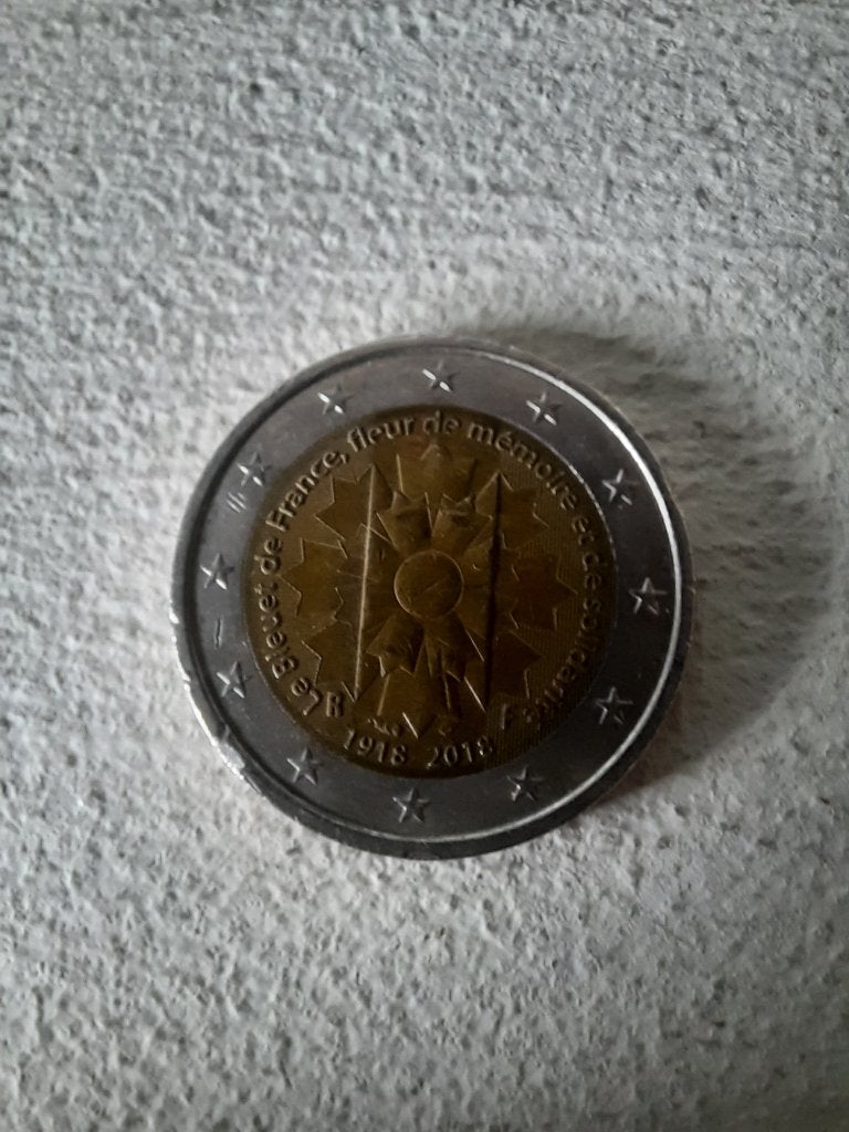 Munt 2 Euro - Frankrijk 2018, Postzegels en Munten, Munten | Europa | Euromunten, Ophalen of Verzenden, Frankrijk, 2 euro, Losse munt